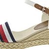 Tommy Hilfiger Shimmery Ribbon Mid Wedge