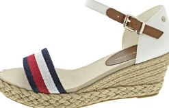 Tommy Hilfiger Shimmery Ribbon Mid Wedge