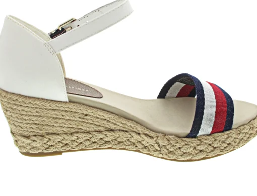 Tommy Hilfiger Shimmery Ribbon Mid Wedge