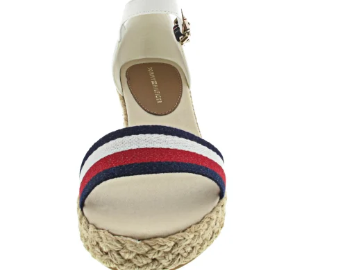 Tommy Hilfiger Shimmery Ribbon Mid Wedge