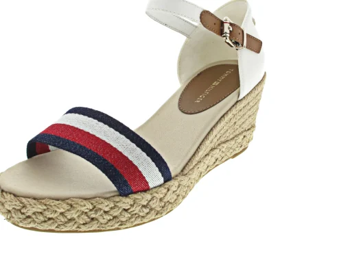 Tommy Hilfiger Shimmery Ribbon Mid Wedge